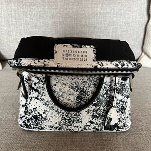 Maison Margiela 5AC 11 Graffiti Limited Edition Leather Bag